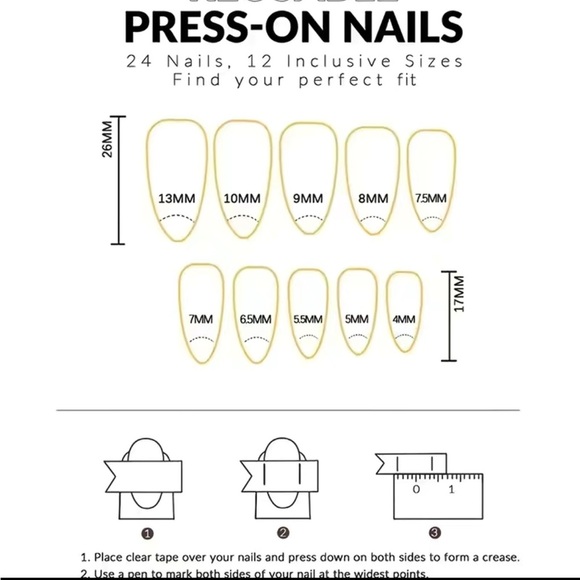 Acrylic Medium Almond Tip Racing Lines 70s Cool Pattern Retro Mod Nails - Picture 3 of 6